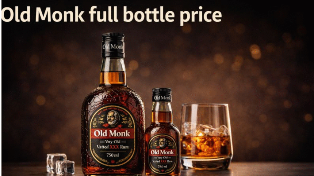 Old Monk Full Bottle Price
