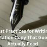 Best Practices for Writing Invitation Copy That Guests Actually Read