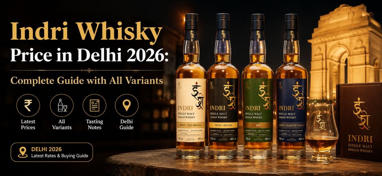 Indri Whisky Price in Delhi 2026